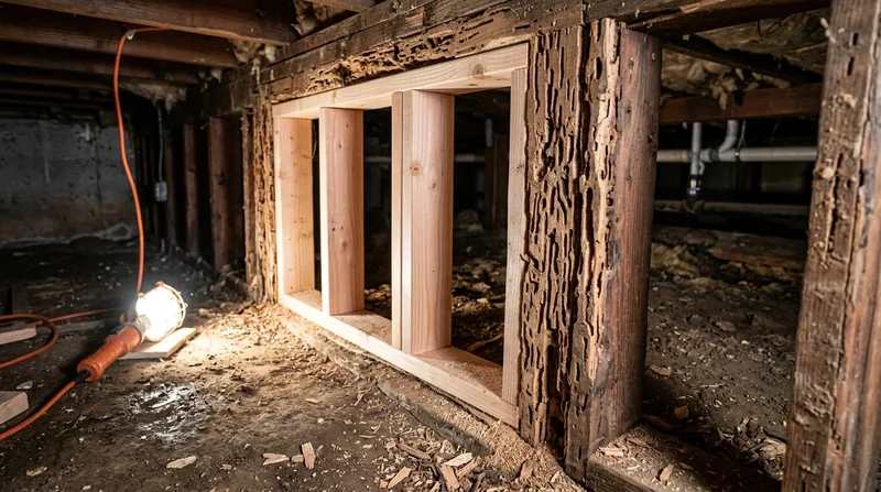 Termite Damage Repair Fresno